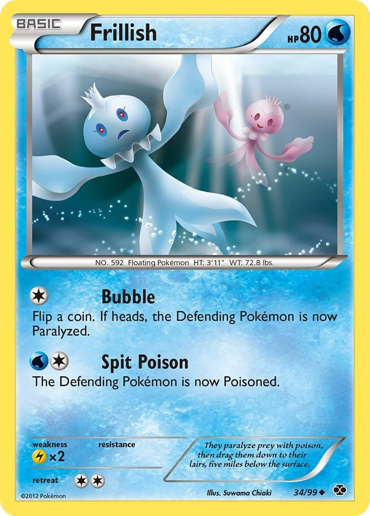 Image for Frillish (34/99) (Next Destinies) - Pokemon