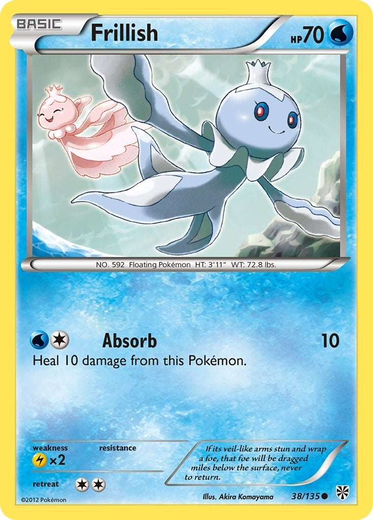 Image for Frillish (38/135) (Plasma Storm) - Pokemon