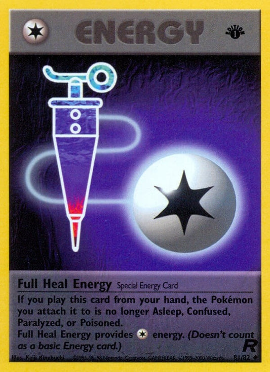 Image for Full Heal Energy (81/82) (Team Rocket) - Pokemon