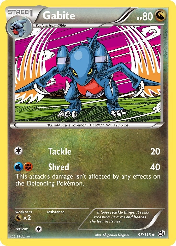 Image for Gabite (95/113) (Legendary Treasures) - Pokemon
