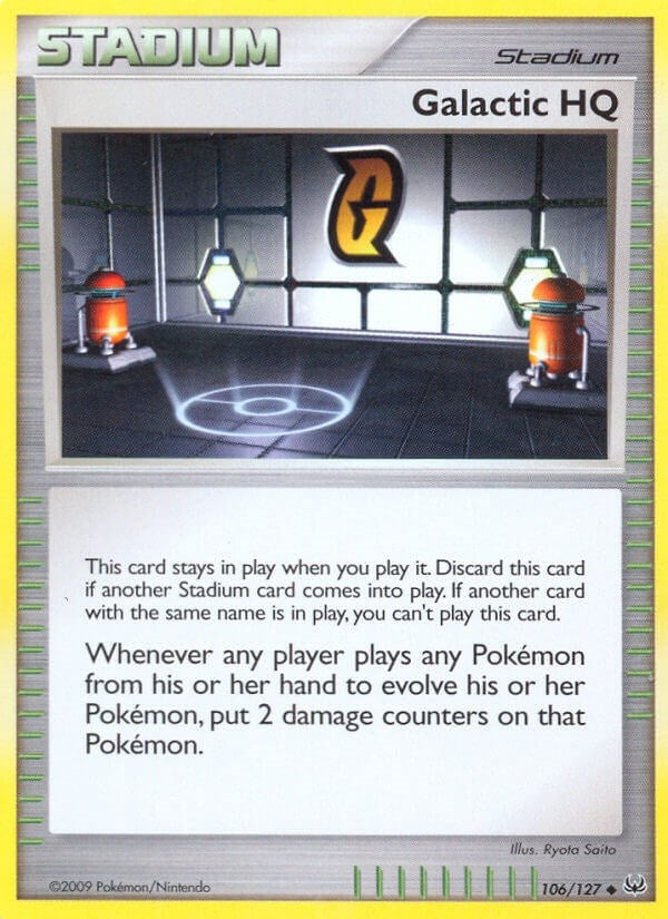 Image for Galactic HQ (106/127) (Platinum) - Pokemon