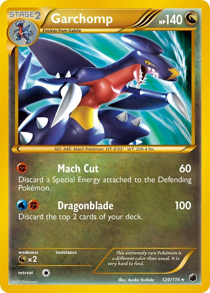 Image for Garchomp (120 Secret Rare) (120/116) (Plasma Freeze) - Pokemon