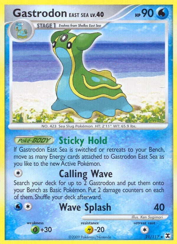 Image for Gastrodon East Sea (21/111) (Rising Rivals) - Pokemon