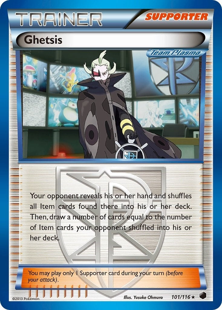 Image for Ghetsis (Team Plasma) (101/116) (Plasma Freeze) - Pokemon