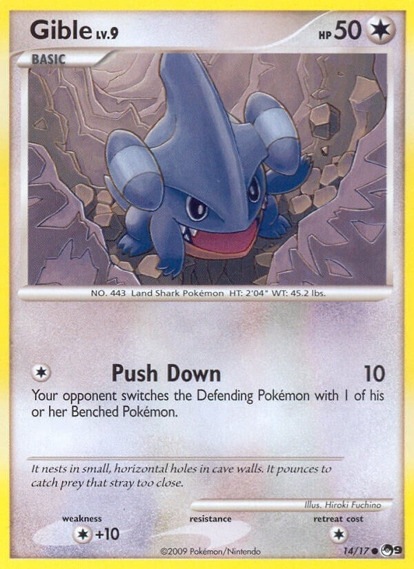 Image for Gible (014/017) (POP Series 9) - Pokemon