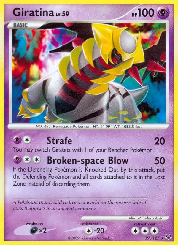 Image for Giratina (27) (27/127) (Platinum) - Pokemon