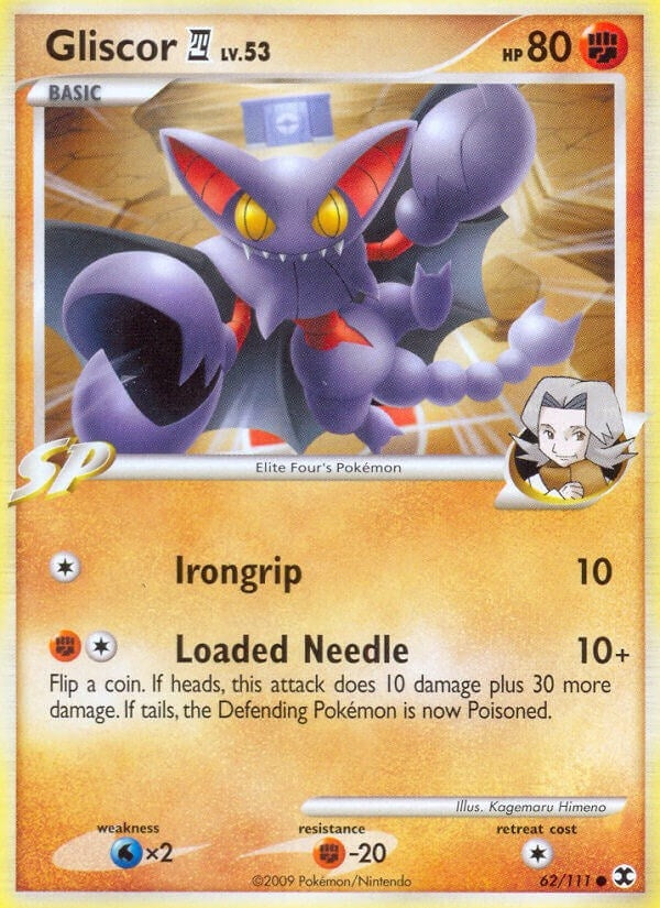 Image for Gliscor E4 (62/111) (Rising Rivals) - Pokemon
