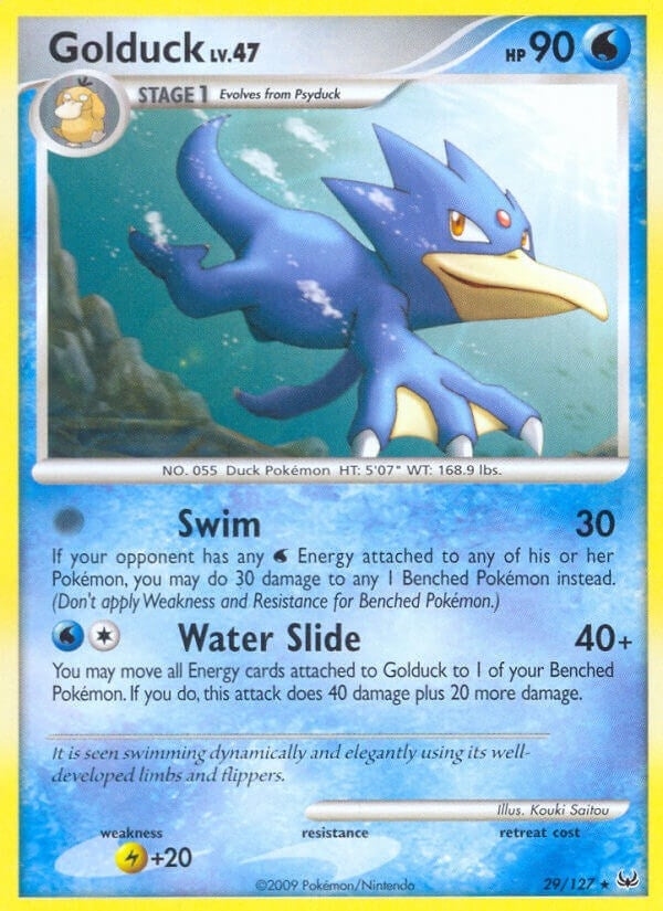 Image for Golduck (29/127) (Platinum) - Pokemon