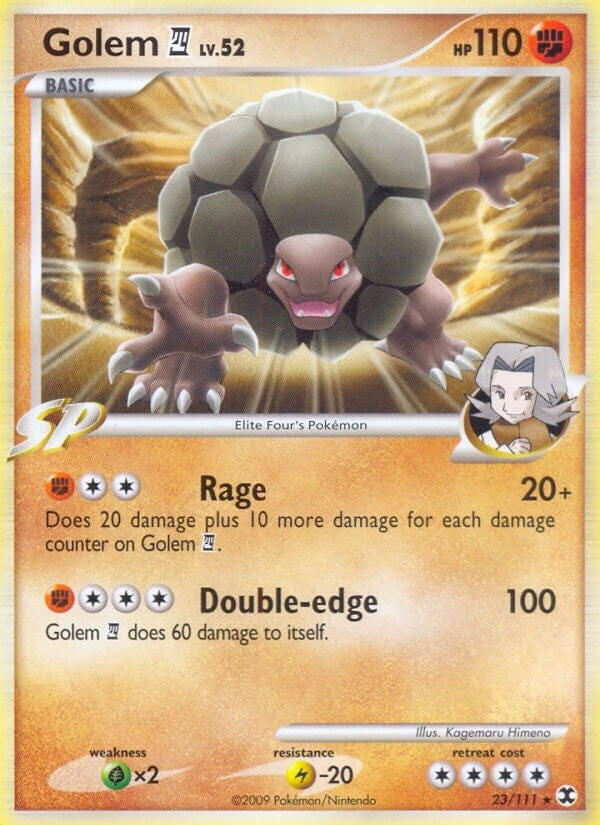 Image for Golem E4 (23/111) (Rising Rivals) - Pokemon
