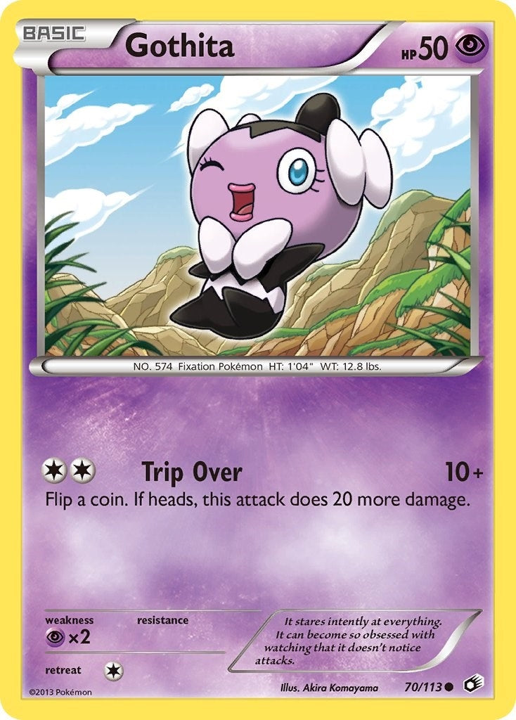 Image for Gothita (70) (70/113) (Legendary Treasures) - Pokemon