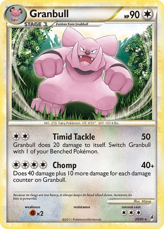 Image for Granbull (26/95) (Call of Legends) - Pokemon