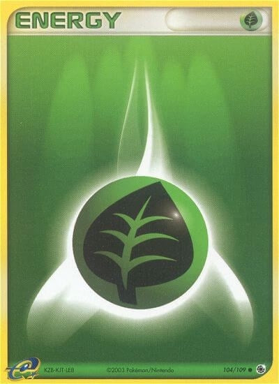 Image for Grass Energy (104/109) (Ruby and Sapphire) - Pokemon