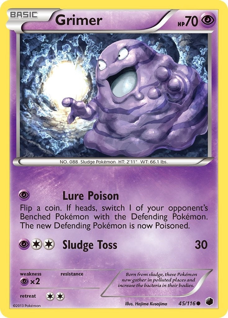 Image for Grimer (45/116) (Plasma Freeze) - Pokemon
