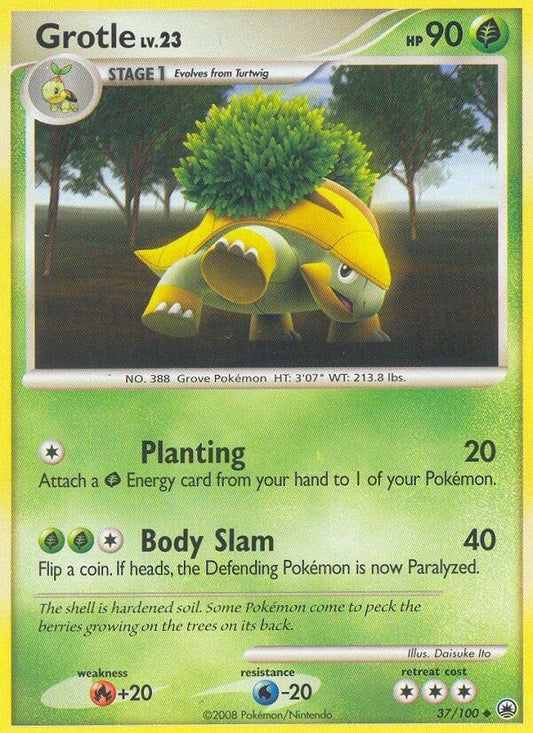 Image for Grotle (37/100) (Majestic Dawn) - Pokemon