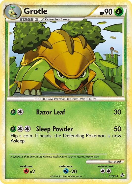 Image for Grotle (31/95) (Unleashed) - Pokemon