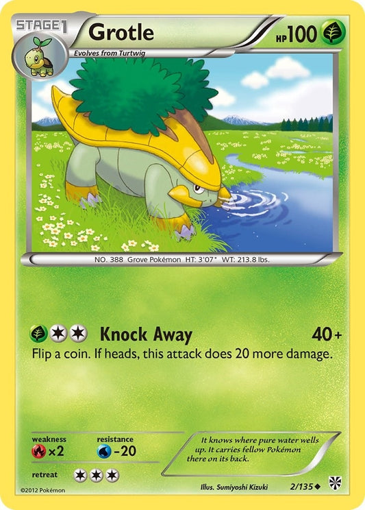 Image for Grotle (2/135) (Plasma Storm) - Pokemon