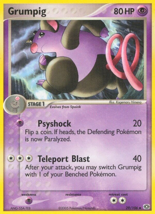Image for Grumpig (29/106) (Emerald) - Pokemon