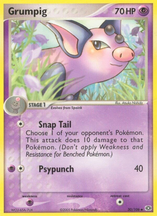 Image for Grumpig (30/106) (Emerald) - Pokemon