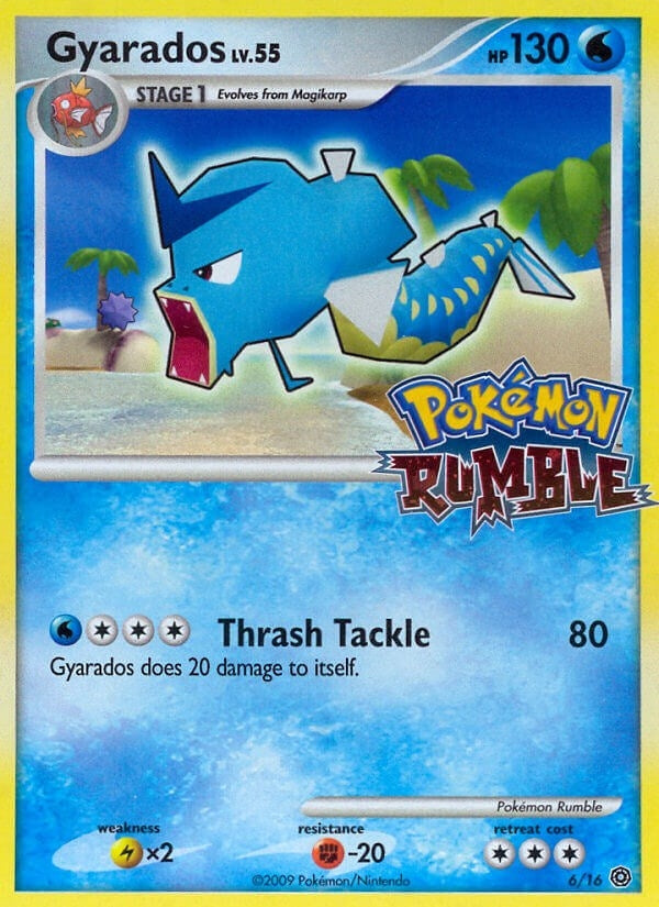 Image for Gyarados (6) (Rumble) - Pokemon