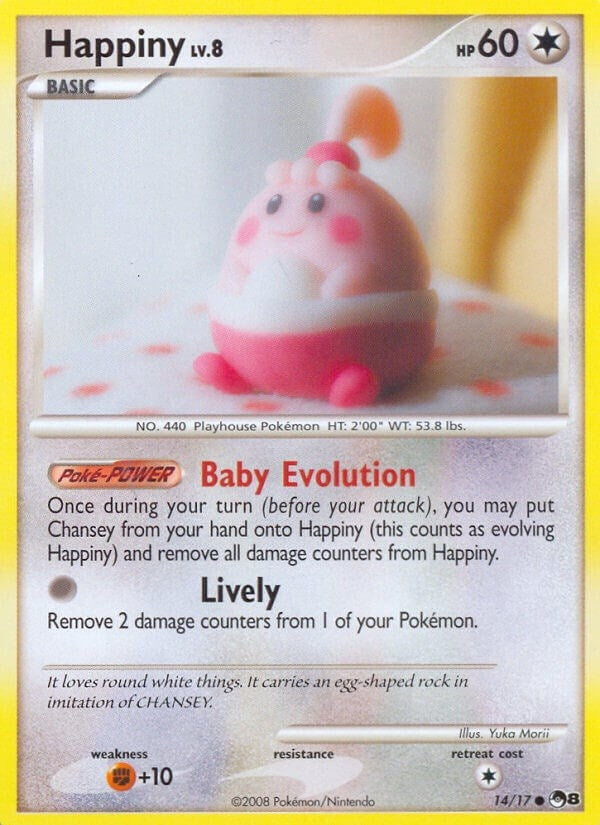 Image for Happiny (014/017) (POP Series 8) - Pokemon