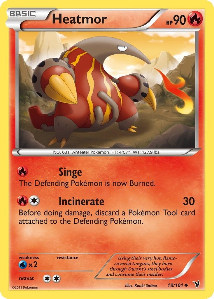 Image for Heatmor (18/101) (Noble Victories) - Pokemon