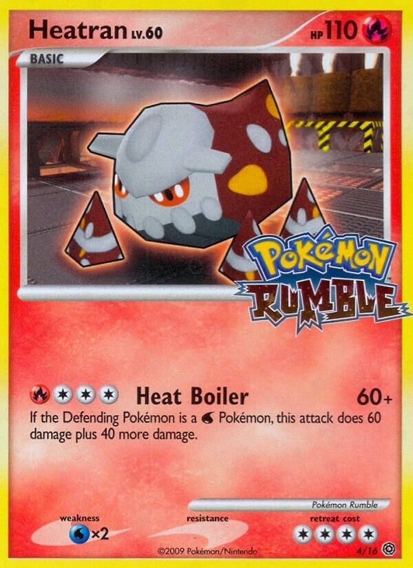 Image for Heatran (4) (Rumble) - Pokemon