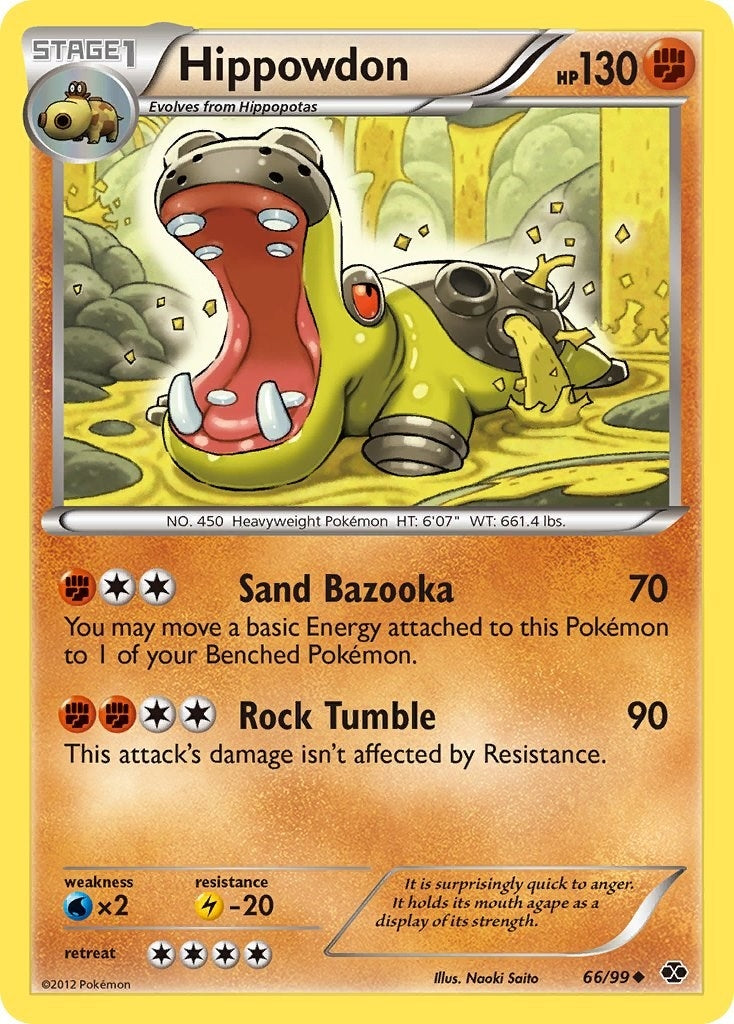 Image for Hippowdon (66/99) (Next Destinies) - Pokemon