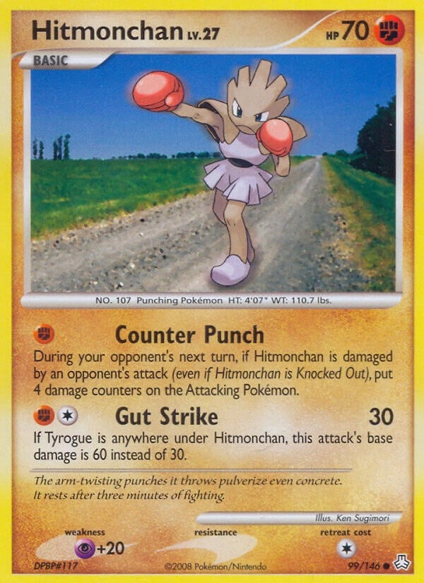 Image for Hitmonchan (99/146) (Legends Awakened) - Pokemon