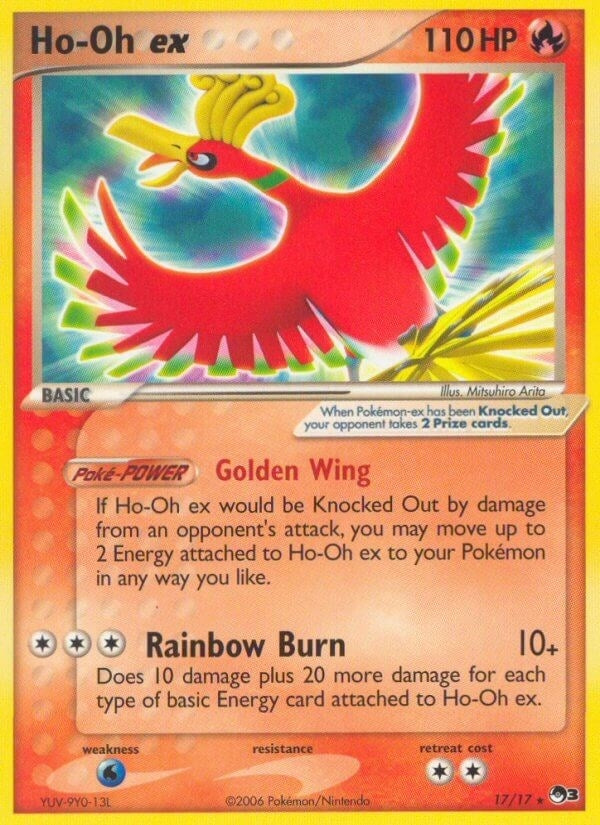 Image for Ho-Oh ex (Non-Holo) (017/017) (POP Series 3) - Pokemon