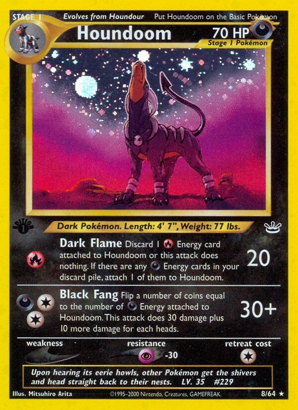 Image for Houndoom (08/64) (Neo Revelation) - Pokemon