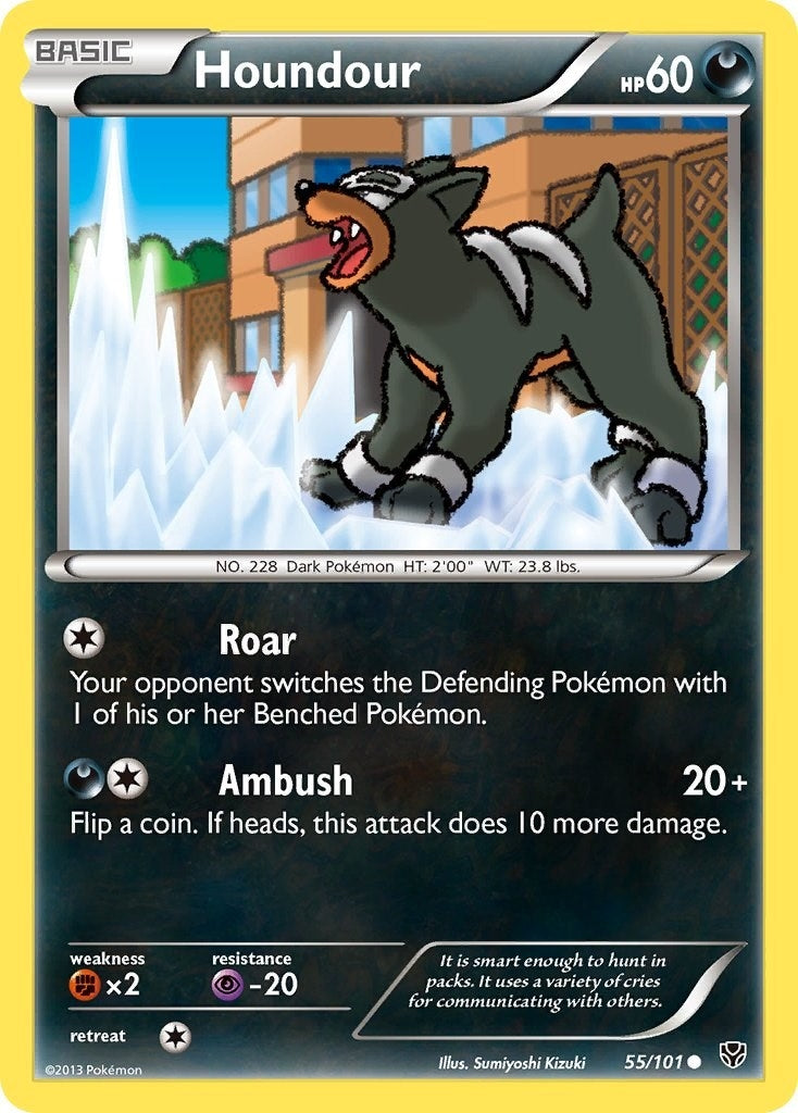Image for Houndour (55/101) (Plasma Blast) - Pokemon