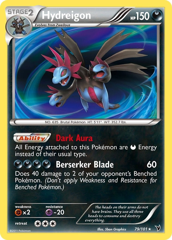 Image for Hydreigon (79/101) (Noble Victories) - Pokemon