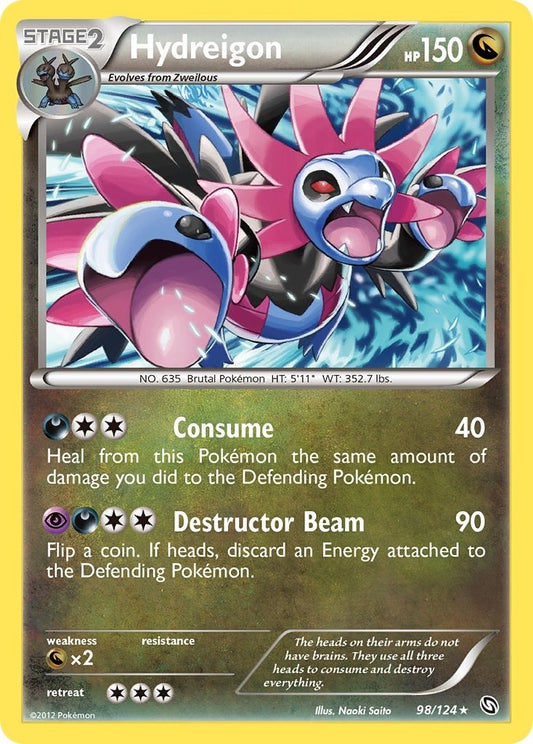 Image for Hydreigon (98) (98/124) (Dragons Exalted) - Pokemon