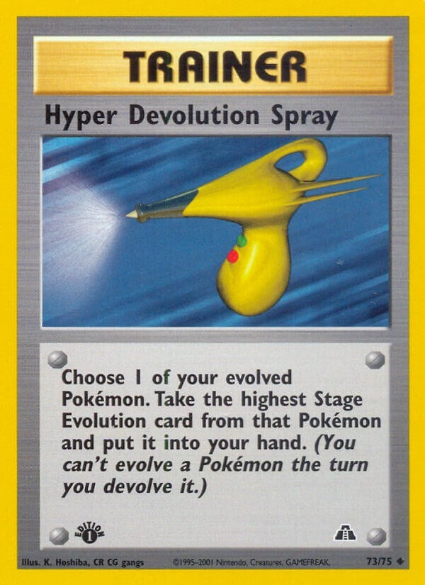 Image for Hyper Devolution Spray (73/75) (Neo Discovery) - Pokemon