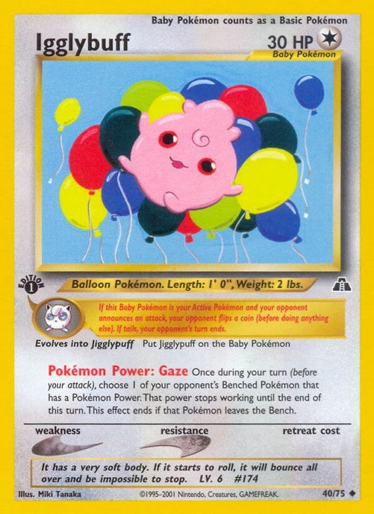 Image for Igglybuff (40/75) (Neo Discovery) - Pokemon
