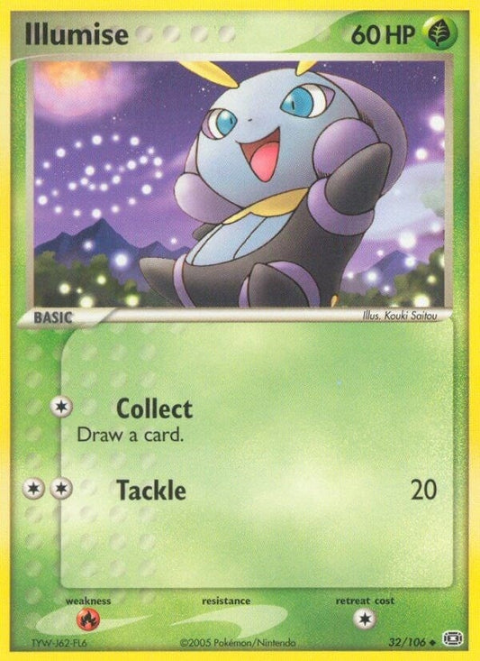 Image for Illumise (32/106) (Emerald) - Pokemon