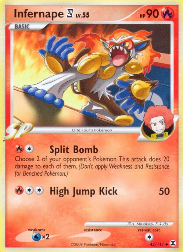 Image for Infernape E4 (43/111) (Rising Rivals) - Pokemon