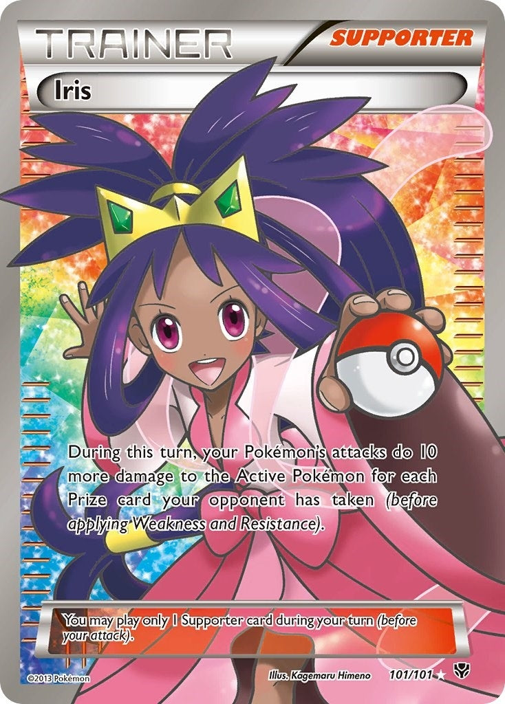 Image for Iris (101 Full Art) (101/101) (Plasma Blast) - Pokemon