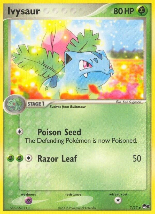 Image for Ivysaur (007/017) (POP Series 2) - Pokemon