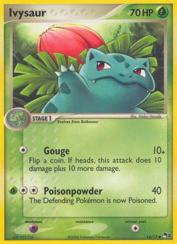 Image for Ivysaur (014/017) (POP Series 3) - Pokemon