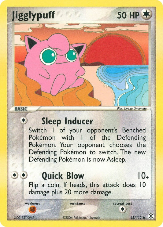 Image for Jigglypuff (65/112) (FireRed & LeafGreen) - Pokemon
