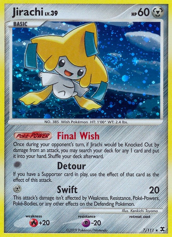 Image for Jirachi (7/111) (Rising Rivals) - Pokemon