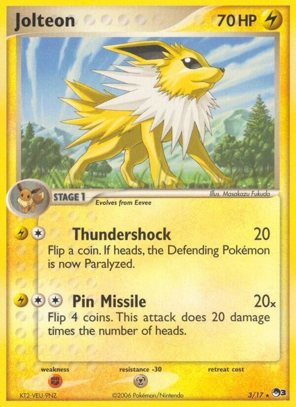 Image for Jolteon (003/017) (POP Series 3) - Pokemon