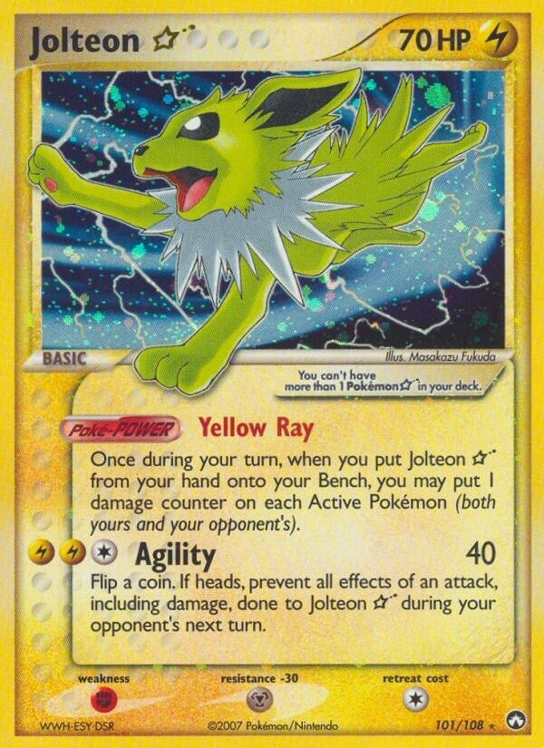 Image for Jolteon Star (101/108) (Power Keepers) - Pokemon