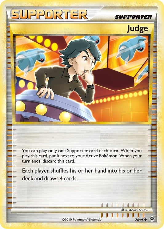Image for Judge (78/95) (Unleashed) - Pokemon