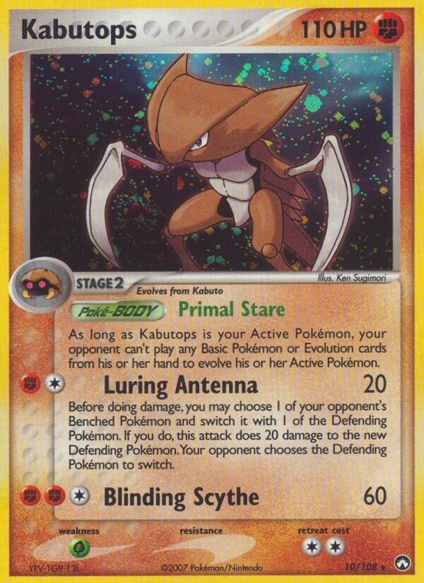 Image for Kabutops (10/108) (Power Keepers) - Pokemon