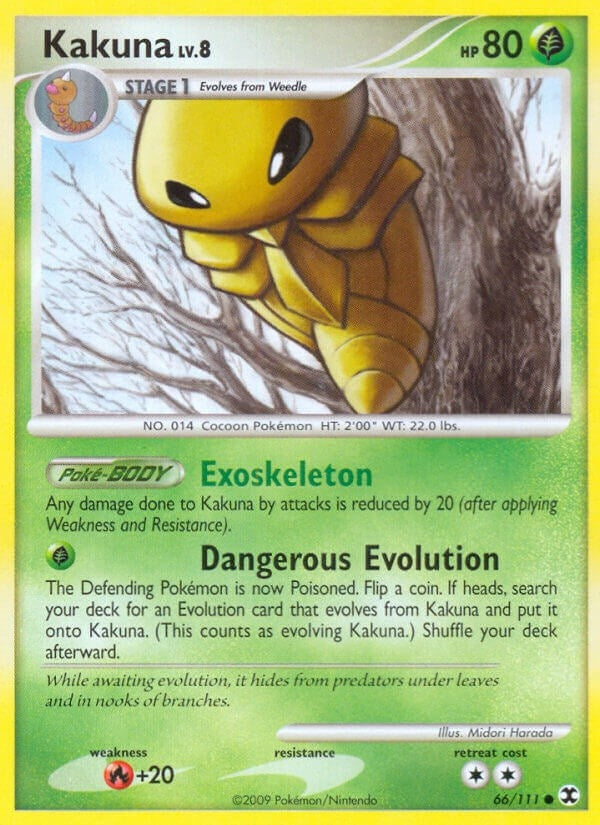 Image for Kakuna (66/111) (Rising Rivals) - Pokemon
