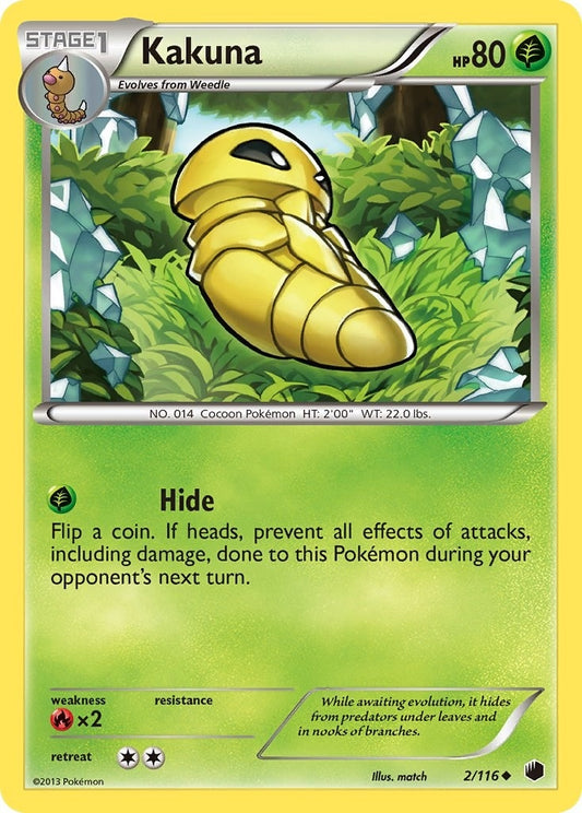 Image for Kakuna (2/116) (Plasma Freeze) - Pokemon
