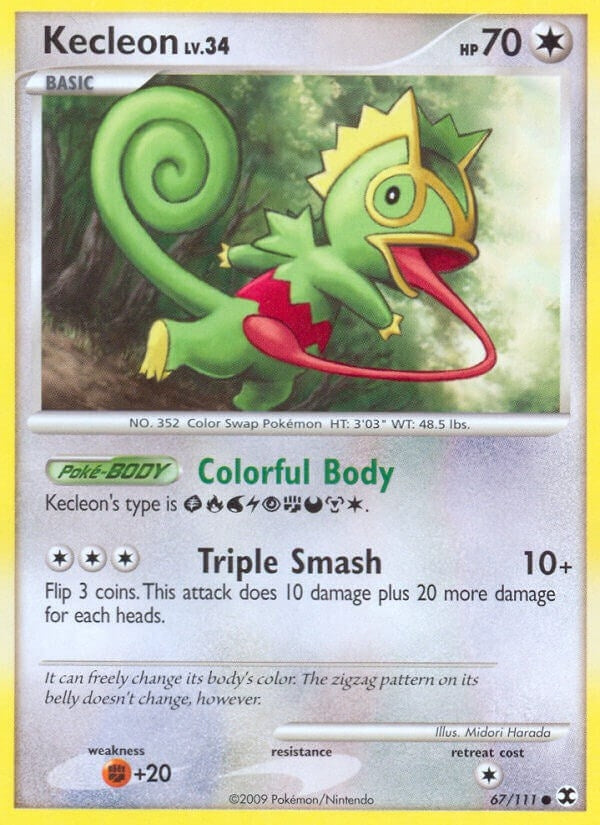 Image for Kecleon (67/111) (Rising Rivals) - Pokemon