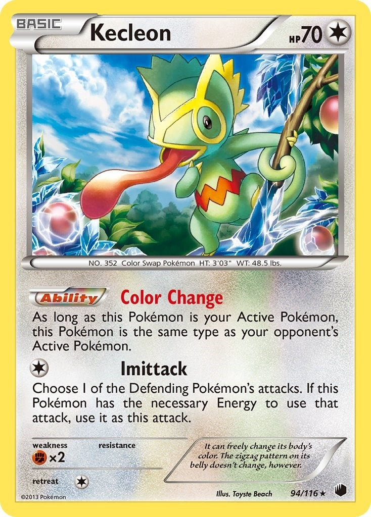 Image for Kecleon (94/116) (Plasma Freeze) - Pokemon